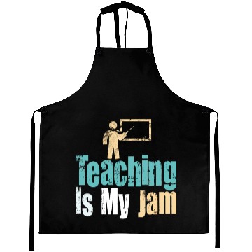 Discover Teaching Is My Jam School Teacher Appreciation Aprons