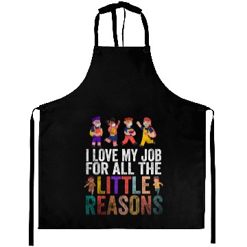 Discover I Love My Job For All The Little Reasons Aprons