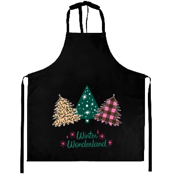 Discover Winter Wonderland - Christmas Trees! Aprons