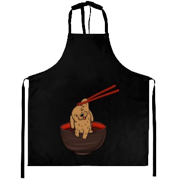 Discover Goldendoodle Dipping Noodles Aprons