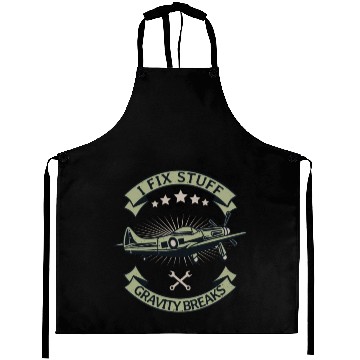 Discover Aircraft Mechanic Airplane Technician Aprons