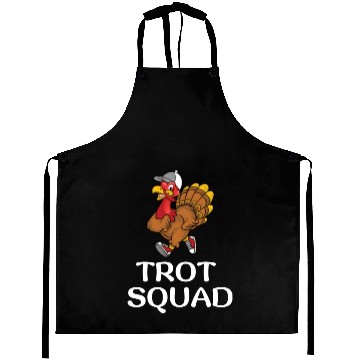 Discover Thanksgiving Running Turkey Trot Squad Aprons