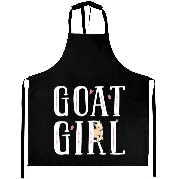 Discover Goat Girl Goat Lover Aprons