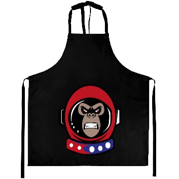 Discover Angry Monkey Aprons