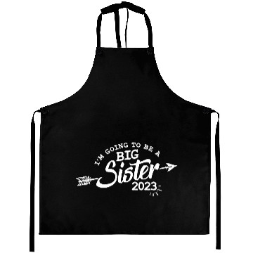 Discover Going to be a Big sister 2023 pregnancy baby girls Aprons