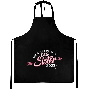 Discover Going to be a Big sister 2023 pregnancy baby girls Aprons