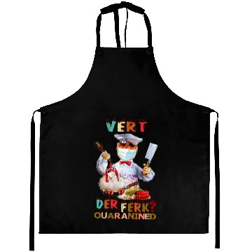 Discover Vert Der Ferk the swedish chef Aprons