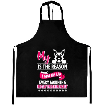 Discover My German Shepherd Reason I Wake Up Aprons