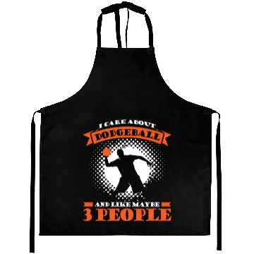 Discover Dodgeball and like maybe 3 people Aprons