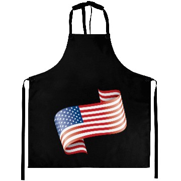 Discover America USA Flag Flag Aprons