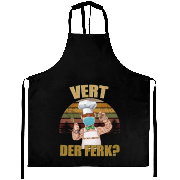 Discover Vert Der Ferk the swedish chef Aprons