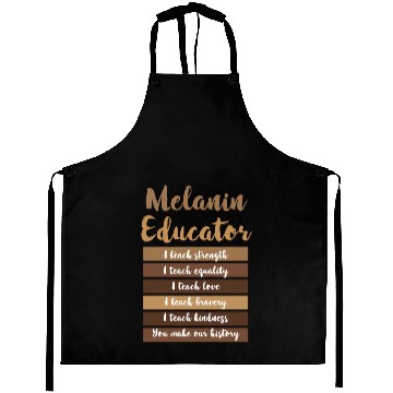 Discover Dope Melanin Teacher Black Teachers Dope Black Aprons