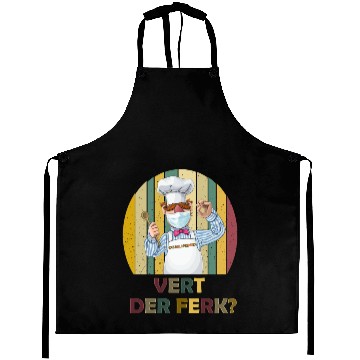 Discover Vert Der Ferk the swedish chef Aprons
