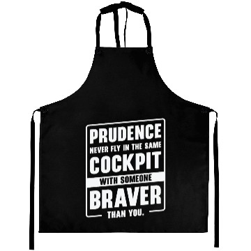 Discover Prudence Wisdom Quotes Pilot Philosophy Aprons