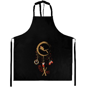 Discover Winter dreamcatcher Christmas Diver Aprons
