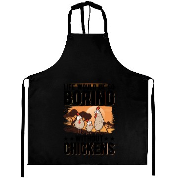 Discover Chickens Gift Farmer Chicken Coop Aprons
