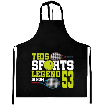 Discover This Sports Legend Is Now 53, Tennis 53rd Birthday Aprons