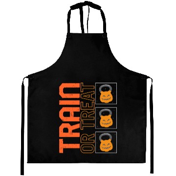 Discover Halloween Gym Class Aprons, Train Or Treat Kettle