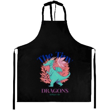 Discover Aprons with a dragon design with wonderful cartoo