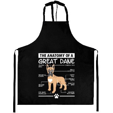 Discover The Anatomy of A Great Dane Aprons