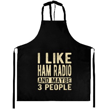 Discover Ham Radio Saying Aprons