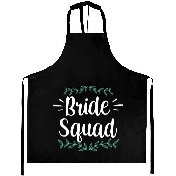 Discover Bride Squad Wedding Bachelorette Cute Party Aprons