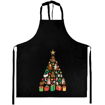 Discover Guinea Pig Christmas Tree Aprons