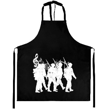 Discover Troops singing a song - singing Aprons