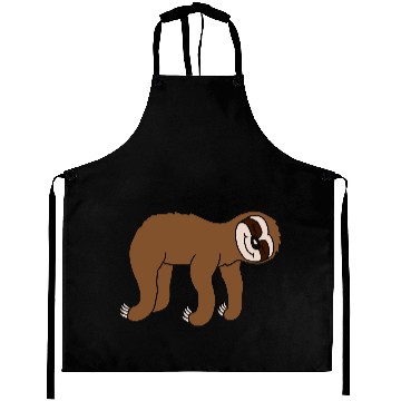 Discover Design hanging lying sloth Aprons