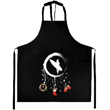 Discover Winter dreamcatcher Christmas Surfer girl Aprons