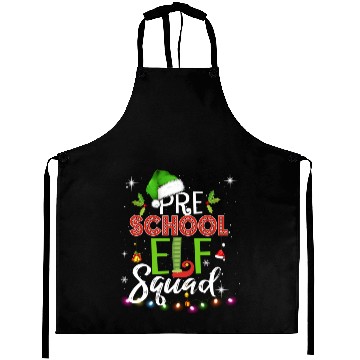 Discover Elf Squad Pre School Christmas Teacher Aprons