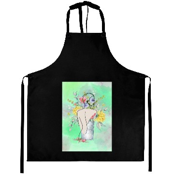 Discover Being Me Flower T-srhit Aprons