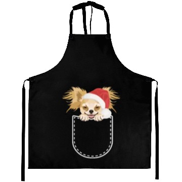 Discover Chihuahua Merry Christmas Aprons