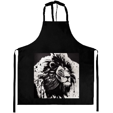 Discover Ink Lion Aprons