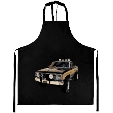 Discover The Fall Guy GMC Sierra Grande Aprons