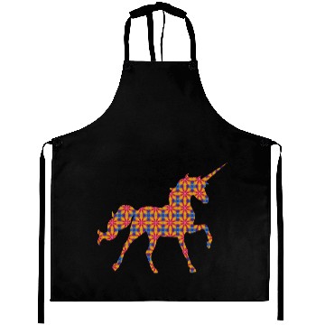 Discover Patterned Unicorn Aprons