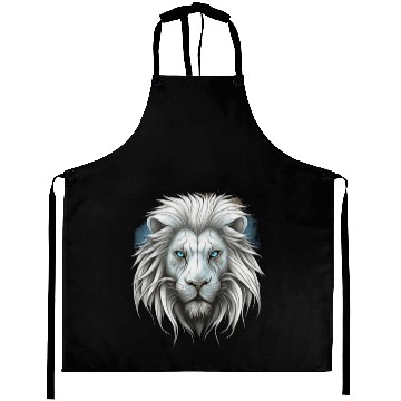 Discover Lion, White Lion Aprons