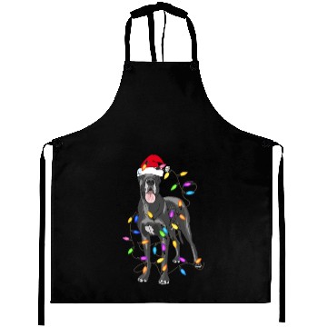 Discover Great Dane Dog Light Decor Christmas Dog Lovers Aprons