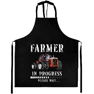 Discover Farming Farmer Vintage Tractor Aprons
