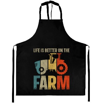 Discover Farming Farmer Vintage Tractor Aprons