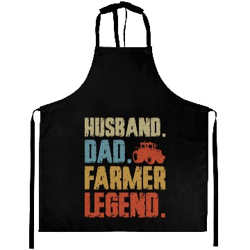 Discover Farming Farmer Dad Father Vintage Aprons