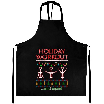 Discover Holiday Workout Drink and Repeat Wine Lovers Chris Aprons