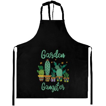 Discover Garden Gangster Flower Enthusiast Aprons