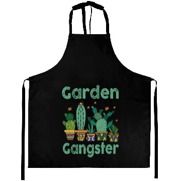 Discover Garden Gangster Flower Enthusiast Aprons