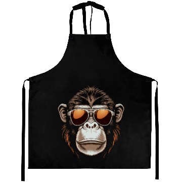 Discover Monkey Face Aprons
