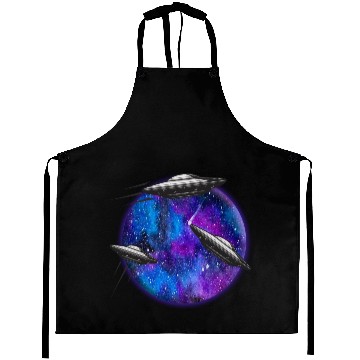 Discover UFO RACE Aprons