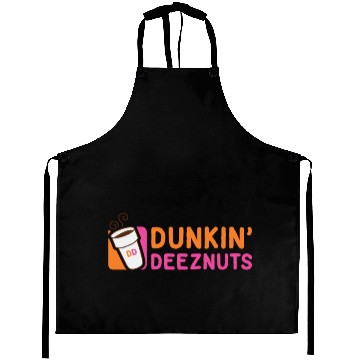 Discover Dunkin deez nuts Aprons