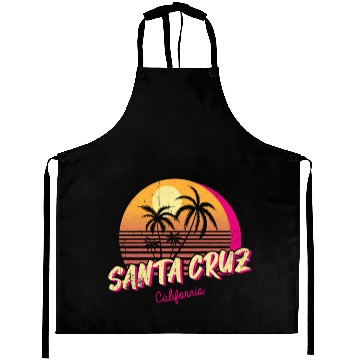 Discover Retro Santa Cruz California Aprons