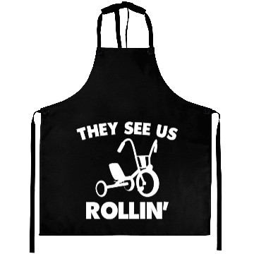 Discover They See Us Rollin's Trike Aprons