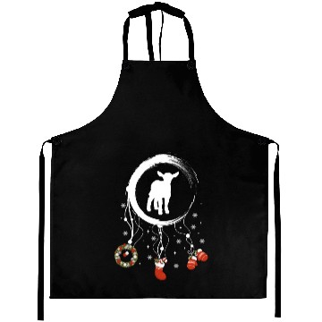 Discover Winter dreamcatcher Christmas Lamb Aprons